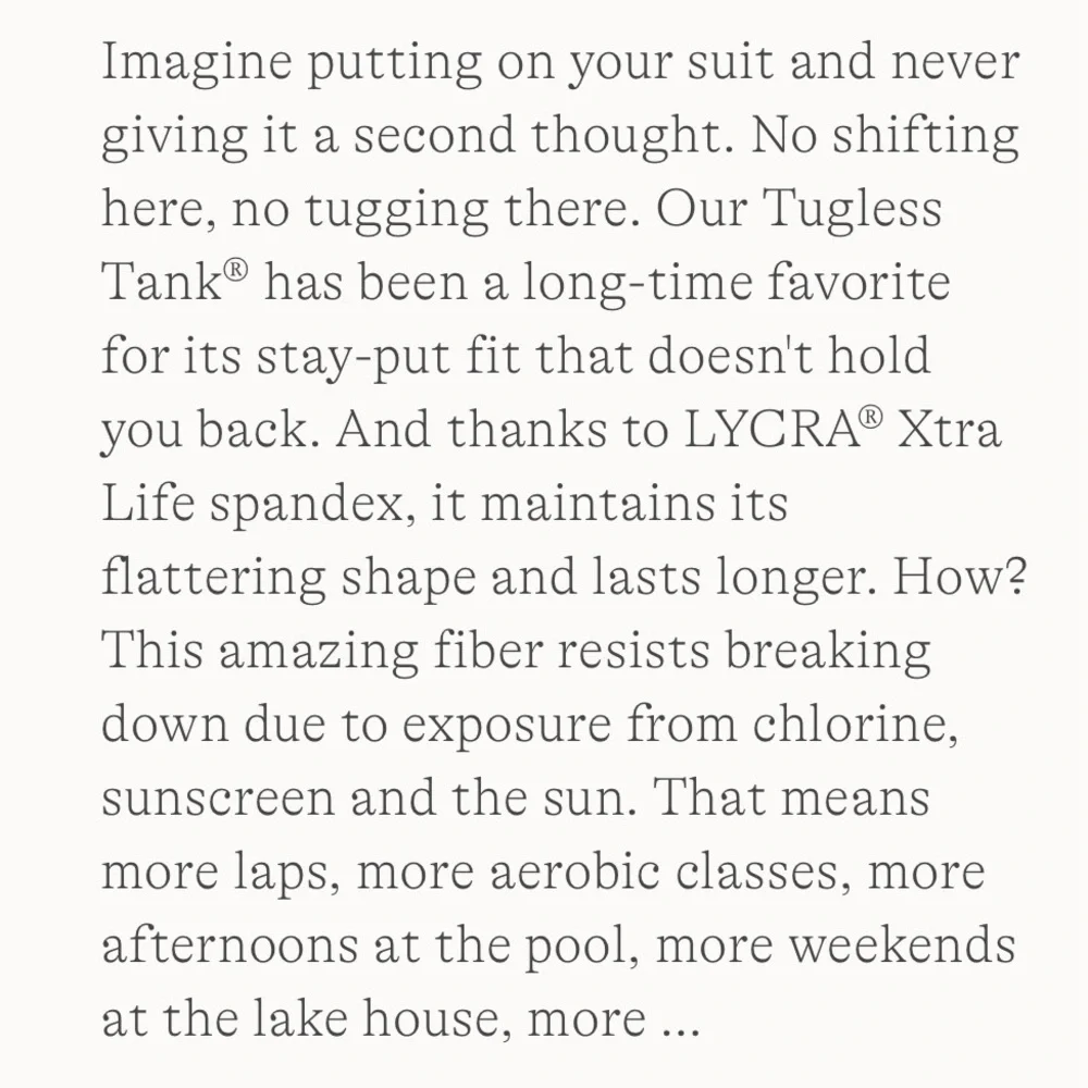 NWOT Lands' End Women's Chlorine Resistant Soft Cup Tugless Swimsuit size 22W L - Picture 11 of 11